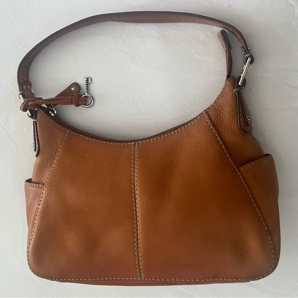 Fossil Leather Purse. 11” by 8” - Picture 9 of 14